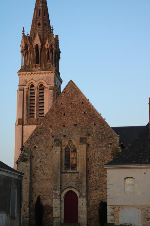 Hotel Logis Le Port Saint Aubin Morannes sur Sarthe-Daumeray Esterno foto